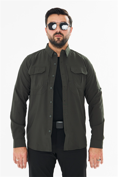 İSSİ Taktikal 701 Haki Gömlek