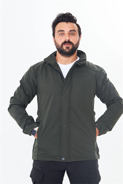 İssi Taktikal Dik Yaka Mevsimlik Ceket - Haki