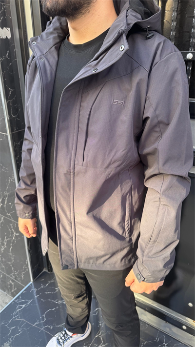 İssi Taktikal Kapüşonlu Mevsimlik Ceket - Antrasit