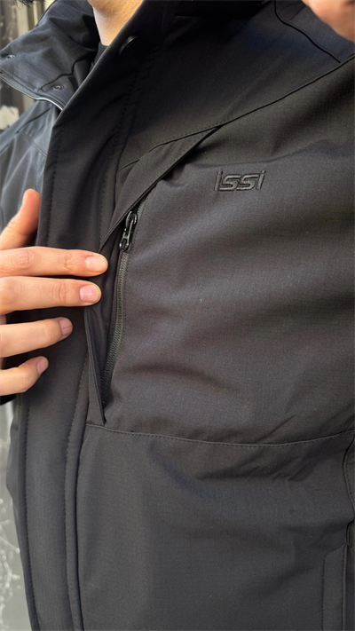 İssi Taktikal Kapüşonlu Mevsimlik Ceket - Siyah