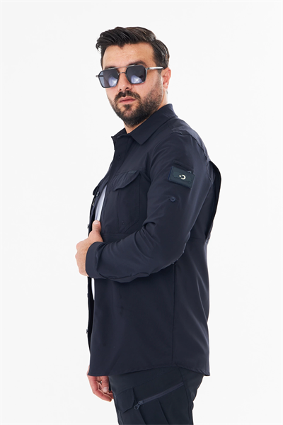 İSSİ 700 Taktikal Pençli Lacivert Gömlek