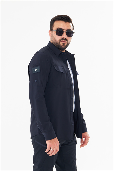 İSSİ 700 Taktikal Pençli Lacivert Gömlek