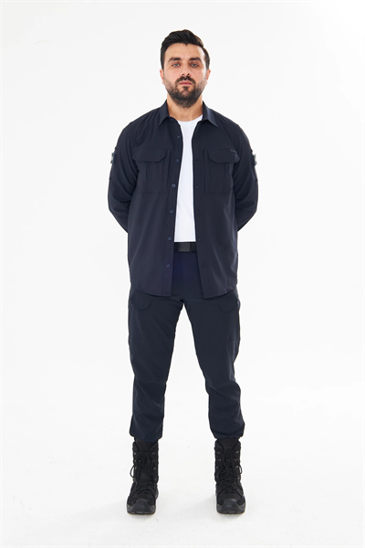 İSSİ 700 Taktikal Pençli Lacivert Gömlek