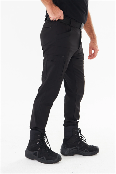 İSSİ Taktikal Siyah 502 Nova Fermuarlı Model Pantolon