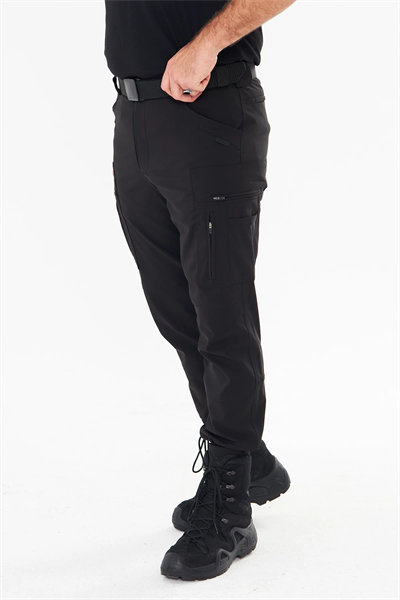 İSSİ Taktikal Siyah 502 Nova Fermuarlı Model Pantolon