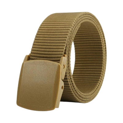Kilitli Plastik Tokalı Taktik Outdoor Kemer Çöl Rengi