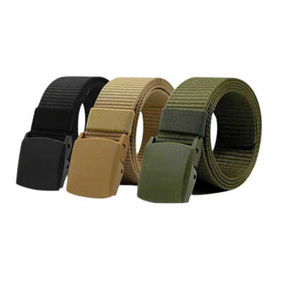 Kilitli Plastik Tokalı Taktik Outdoor Kemer Takımı