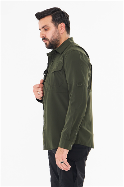 İSSİ 60-07 Taktikal Haki Premium Gömlek