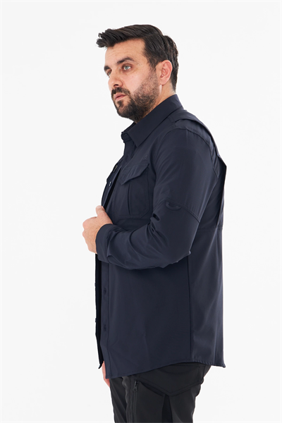 İSSİ 60-07 Taktikal Lacivert Premium Gömlek