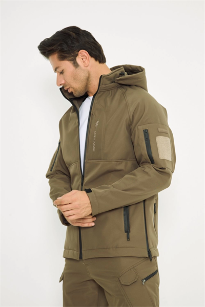 Taktikal Shoftshell Çöl Mont