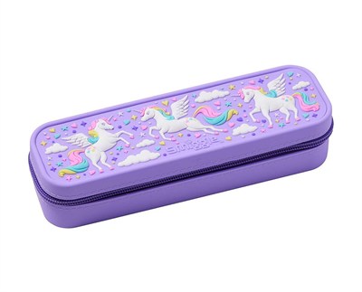 Smiggle Leap Silikon Kalem Kutusu Lila