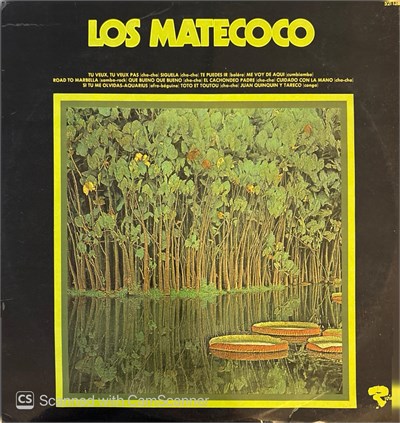 Los Matecoco – Los Matecoco Plak | Vintage Latin Brasil Cha Cha LP