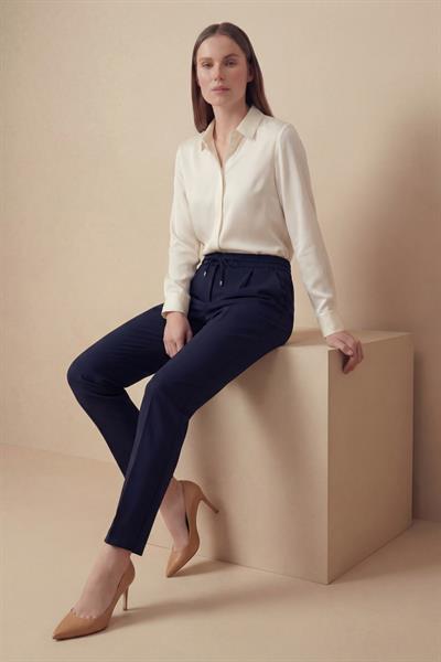 Tulin Beli Lastikli Comfort Pantolon LACİ