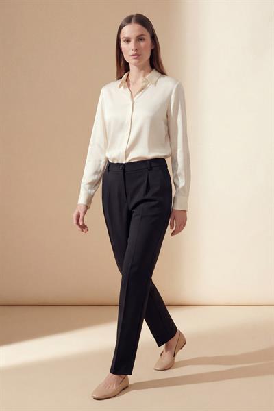 Tulin Beli Lastikli Comfort Pantolon Siyah