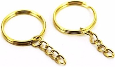 10 Adet Gold Renk Anahtarlık Halkası