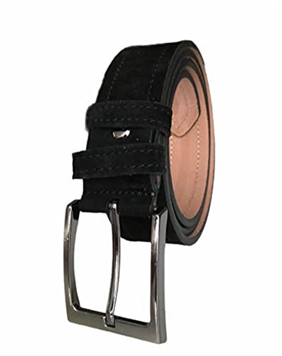%100 Hakiki Deri 2li Set Süet Taba, Siyah Kemer 4 cm, 2li.Süet-açık.taba-siyah