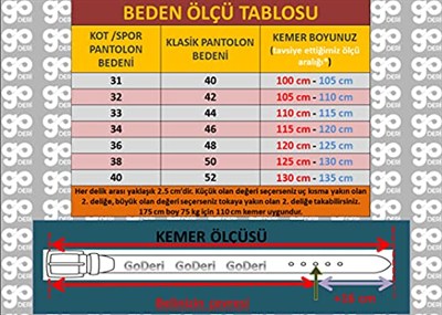 %100 Hakiki Kaliteli Deri Siyah Rugan Klasik Kumaş Pantolon Kemeri 3,5 cm, Go-Dk-KLA-09