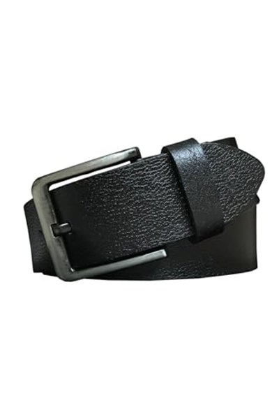 %100 hakiki lüks deri siyah kot kemeri 4.5 cm