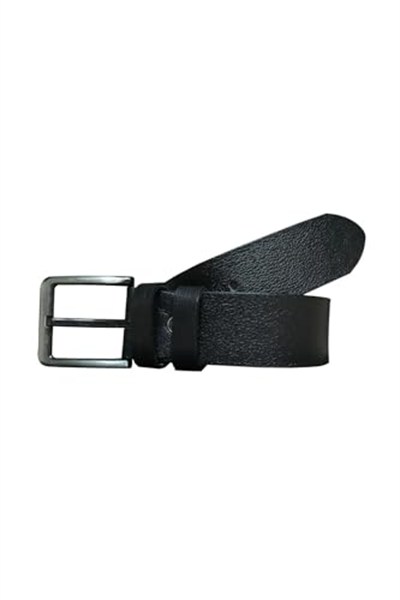 %100 hakiki lüks deri siyah kot kemeri 4.5 cm