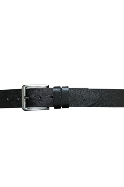 %100 hakiki lüks deri siyah kot kemeri 4.5 cm
