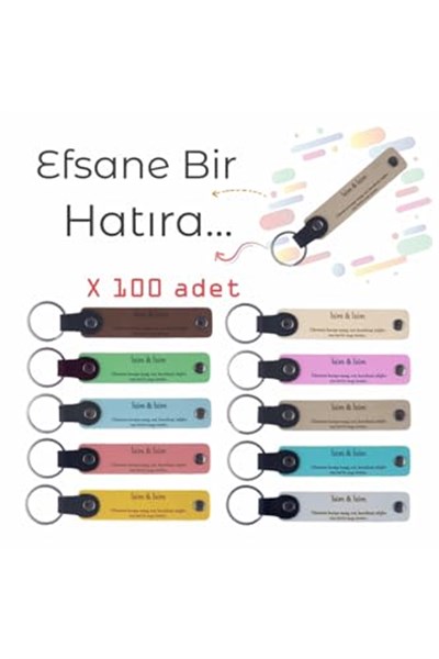 100lü Anı Hediyesi Bebek Mevlit Hatırası, Standart, MH-KAN8626X100, üniseks-yetişkin