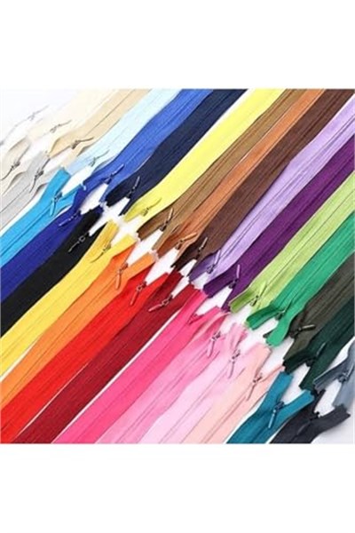 10lu Gizli Pantolon Etek Fermuarı 16-20 cm