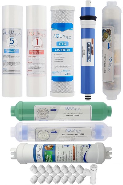 12 Aşama Açık Kasa Su Arıtma Cihazı Filtresi (AK-12-SET-S)