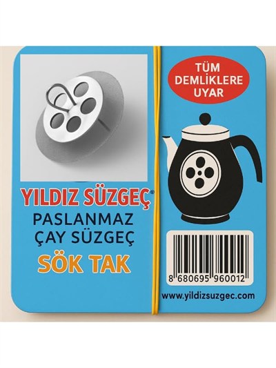 15 Adet Çaydanlık içi çay süzgeci demlik süzgeç