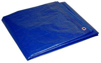 16x20 Çok Amaçlı Mavi Ekonomik Poli Tarp (16x20) - Seçenekler: 16x20 Feet, 8x10 Feet, 30x60 Feet