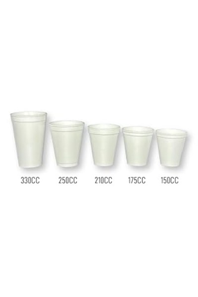 175cc Beyaz Köpük Bardak