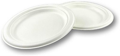 18cm Ekolojik Kağıt Karton Tabak Kase 100 Adet