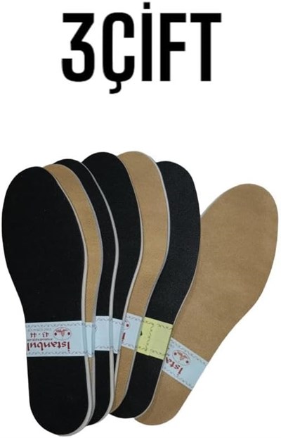 2 Çift Yazlık ve Kışlık Soft Ayakkabı Tabanlığı Terletmez,Kokutmaz Üşütmez Sağlıklı Ayakkabı Astarı