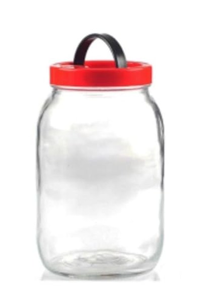 2 Litre Cam Turşu Ve Bakliyat Saklama Kavanozu