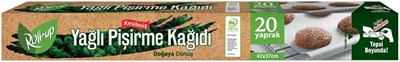 20 Yaprak Doğa Dostu Kesilmiş Pişirme Kağıdı 37x42cm, Doğaya Dönüşümlü Yağlı Kağıt, Fırın Kağıdı