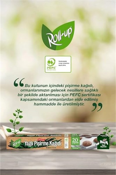 20 Yaprak Doğa Dostu Kesilmiş Pişirme Kağıdı 37x42cm, Doğaya Dönüşümlü Yağlı Kağıt, Fırın Kağıdı