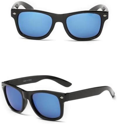 2017 Moda Çocuk Güneş Gözlüğü UV 400 Blue Mercury Lens