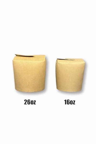 250 Adet16 OZ Kraft Döner Box