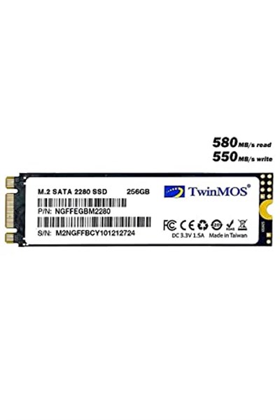 256gb M.2 2280 Sata3 Ssd (580mb-550mb/s) 3dnand