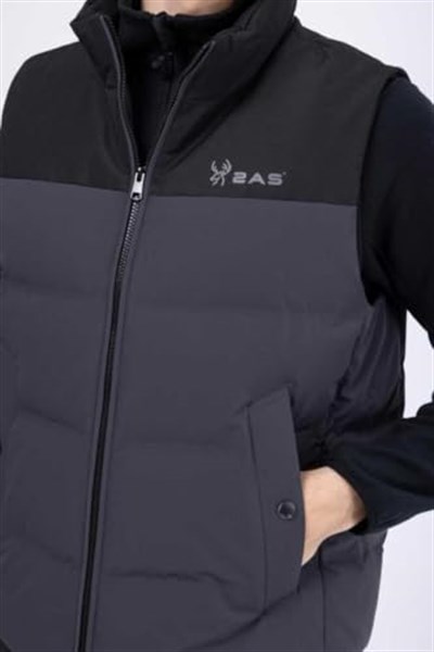 2AS Archer Erkek Down Vest Ceket Antrasit/Siyah ANTHRACITE/BLACK L