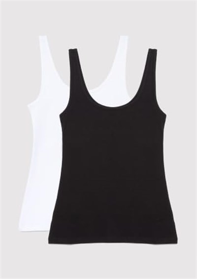 2li Basic Kadın Atlet Slim Fit/Dar Kesim 1611367-900
