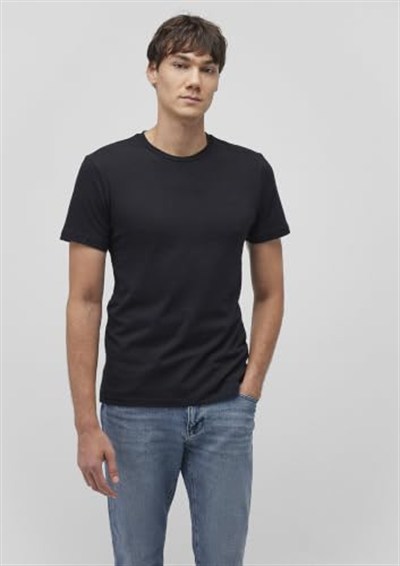 2li Bisiklet Yaka Erkek Basic Tişört Fitted/Vücuda Oturan Kesim 0611283-900