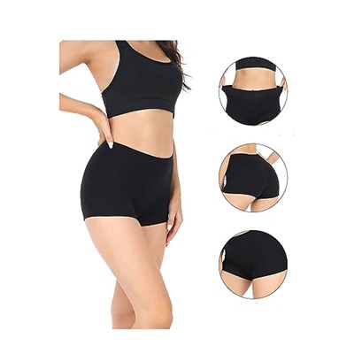 2li Kadın Bambu Boxer Esnek Rahat Likralı Kaliteli İç Çamaşırı