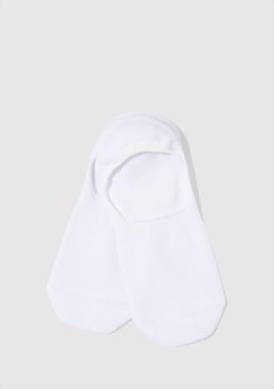 2li Siyah Beyaz Babet Çorabı 092594-620