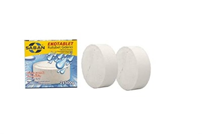 2x500 Gram - Naturel Kokusuz, Nem Alıcı Rutubet Ve Küf Önleyici Yedek Tablet