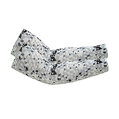 3 çift kolluk, kadın, erkek için, UV korumalı kollar, UPF 50+ kol manşeti, dövme örtüsü, elastik, nefes alır, bisiklet, balık tutma, basketbol, yürüyüş için soğutma
