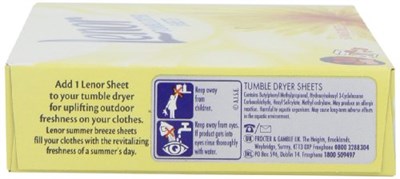 3 x Lenor Tumbe Kurutucu Çarşafı Paket başına 34 - Yaz Esintisi - 102 Yaprak