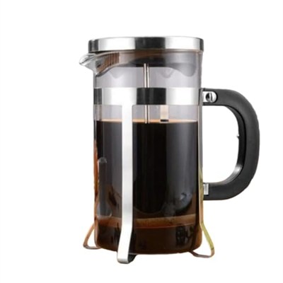 350 ML CAM FRENCH PRESS KAHVE DEMLEME MAKİNESİ French Press Coffee & Tea Maker 350ml