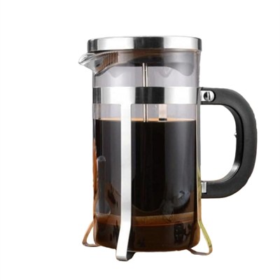 350 ML CAM FRENCH PRESS KAHVE DEMLEME MAKİNESİ French Press Coffee & Tea Maker 350ml