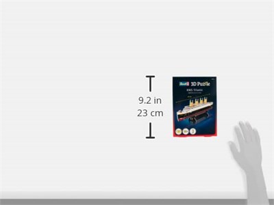 3D Puzzle RMS Titanic