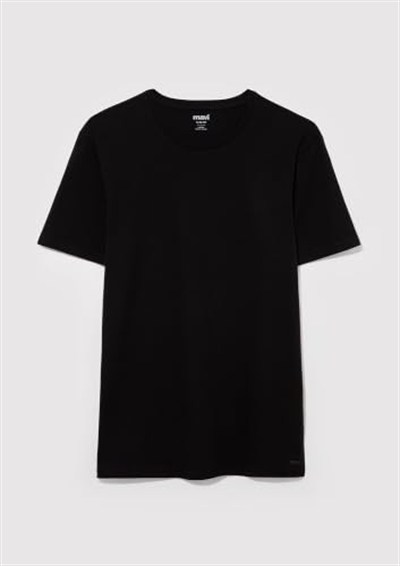 3lü Bisiklet Yaka Erkek Basic Tişört Slim Fit/Dar Kesim 0611784-900